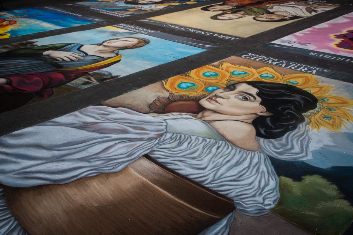 BMOA's tweet photo. Artists and school groups - registration is open for the 24th Annual Via Arte Italian Street Painting Festival! Details at https://t.co/1DSaqAR3oD. Registration is free & the registration deadline is October 2. #thebmoa #calltoartists #chalkart https://t.co/c0R4nWrLfQ