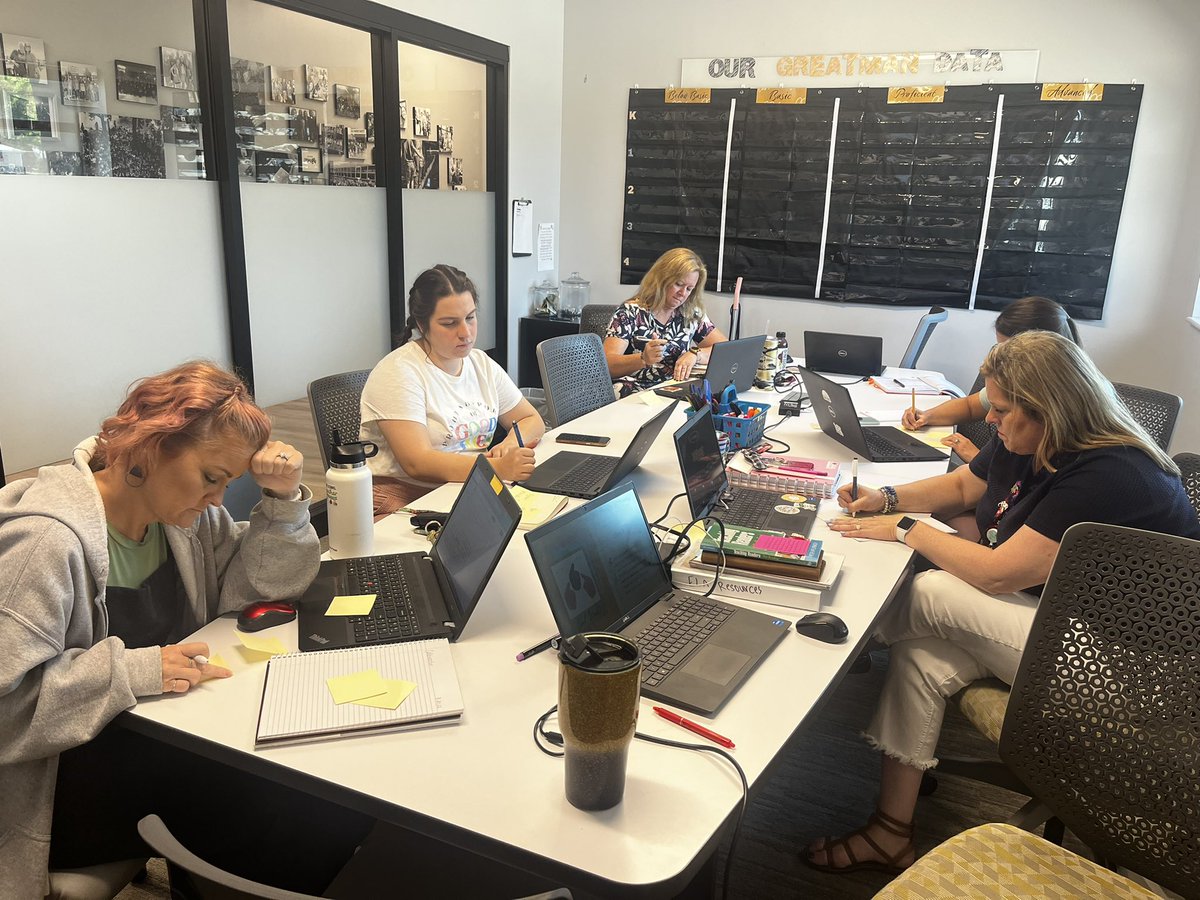 Goodman teams spent time discussing the habits of a high performing team, developing norms and reflecting upon our effectiveness today! <a href="/NSDGoodman/">Goodman Elementary</a> #greatman #growth 

“Alone we can do so little; together we can do so much.” -Hellen Keller