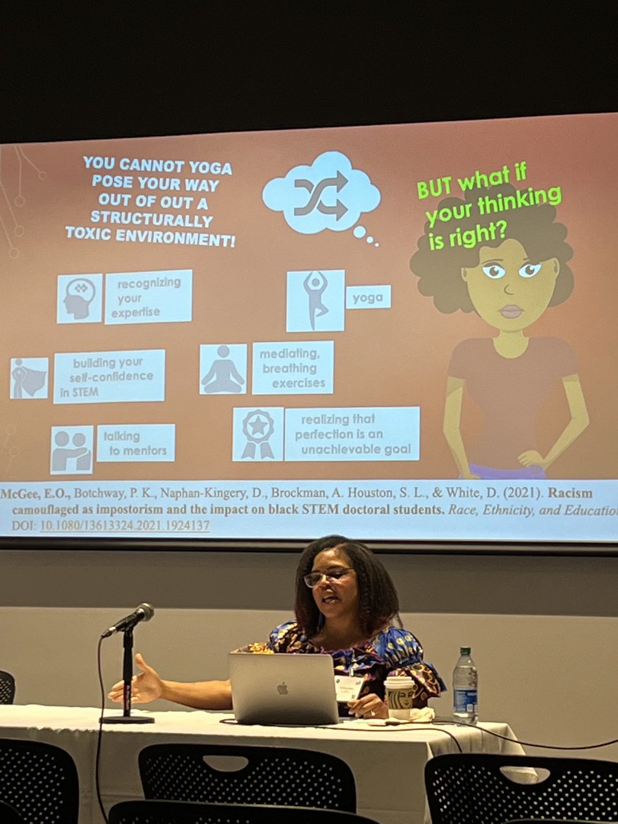 svfphysics's tweet photo. The amazing Ebony McGee dropping truth at HHMS-AGEP summit. https://t.co/lI9eiWpEPu