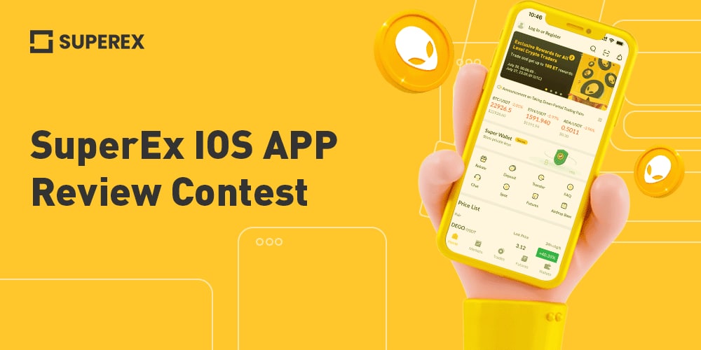 SuperexSri's tweet photo. Participate in the SuperEx IOS Best Review contest and win 10 USDT!

Leave a review and rate the SuperEx App and that's it! 🤩

⏰ Time: August 25, 15:30 - August 28, 15:30 SL
🏆 Winners: 3
🎁 Reward: 10 USDT for each winner

Join➡️ https://t.co/DZqWQHbtEE

#Giveaway #Airdrop https://t.co/Jf7ssIQivX