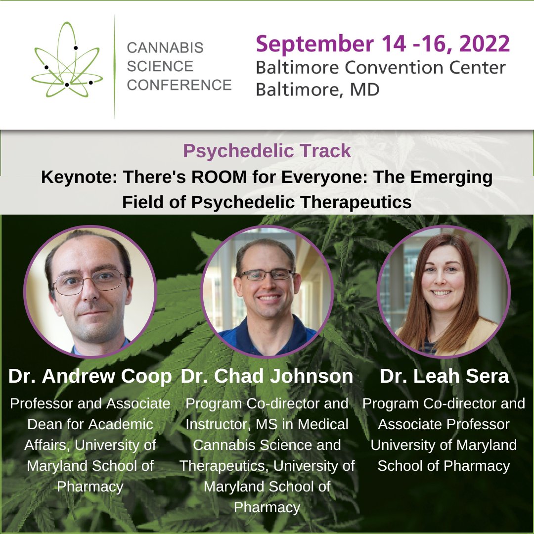 McstProgram's tweet photo. We're looking forward to the Cannabis Science Conference East in September! Stop by the University of Maryland School of Pharmacy (@umsop) Booth and come check out our keynote address! #CannabisNews #cannabisindustry #cannabisculture #cannabiscomunity #cannabismedicinal https://t.co/ytjXJEhzAZ