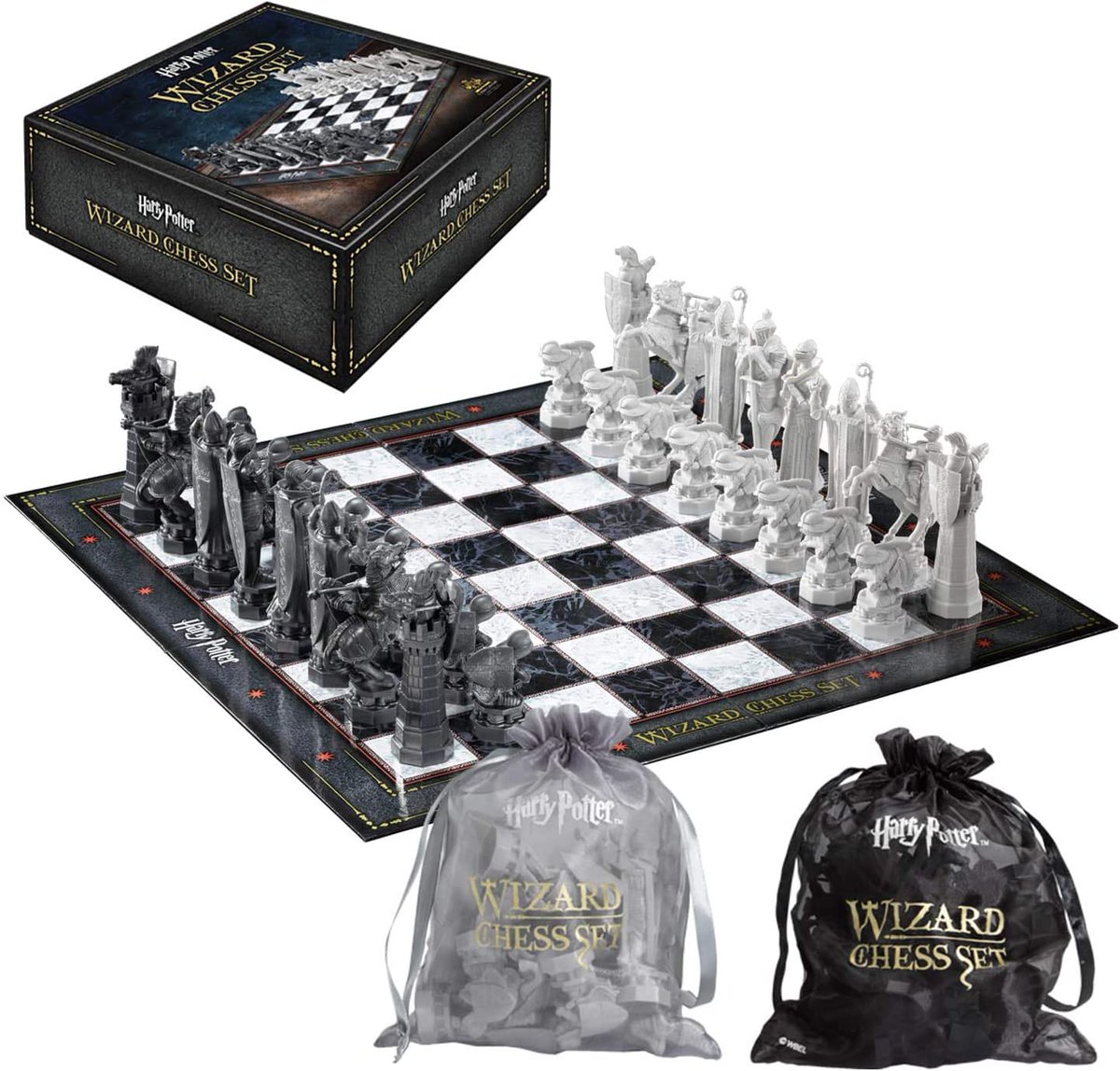 IGNDeals's tweet photo. the Harry Potter Wizard Chess Set is on sale for $39.50 at Amazon (was $99.99) ♟ https://t.co/hLmwxX9iFW https://t.co/eZ1v0zCB4R