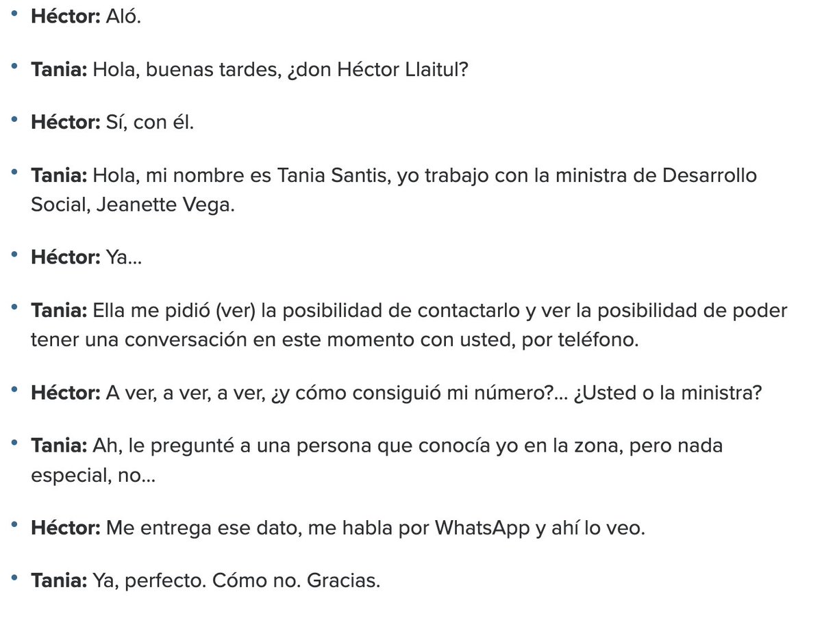 jotapez's tweet photo. La periodista Tania Santis, asesora de la ministra Jeanette Vega que contactó a Héctor Llaitul, tiene una renta bruta en el Ministerio de Desarrollo Social de $6.244.862 https://t.co/0ScEczrzzD