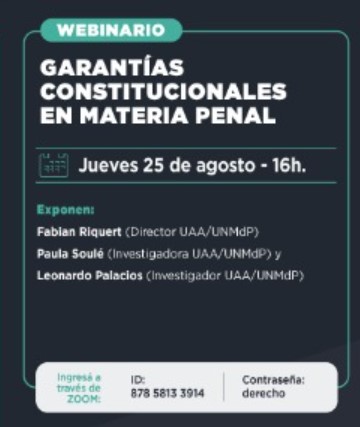 En minutos empezamos con este webinario en las 8° Jornadas Anuales de Investigación de la <a href="/Uatlantida/">Universidad Atlántida</a> , con Fabian Riquert y <a href="/PAULASOULE2/">Paula Soulé</a> , los y las esperamos!