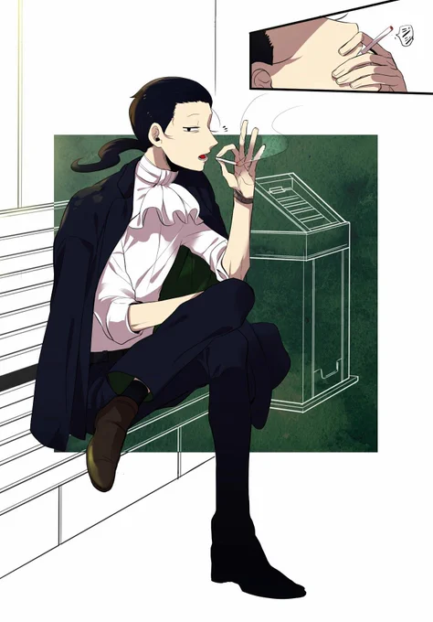 おついち先生誕生日めでたい(過去絵にかいたやつ) 