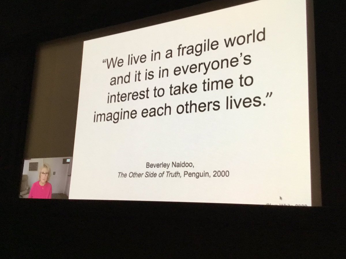 Lyn White kicks off the <a href="/ALEA_ACMI2022/">ALEA_ACMI2024</a> State Conference sharing the Power of Story #alea_acmi2022 #literacy #power_of_story