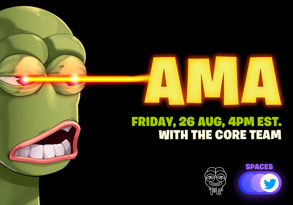 RareApepesNFT's tweet photo. Gn ApepeGang. are you ready for our next AMA?

Friday, 26 Aug (TOMORROW), 4pm EST. Join us for a Twitter Spaces  with the core team to find out the details of the upcoming ZAYC launch.

#ZAYC #RAYC https://t.co/IO5EGZg0NB