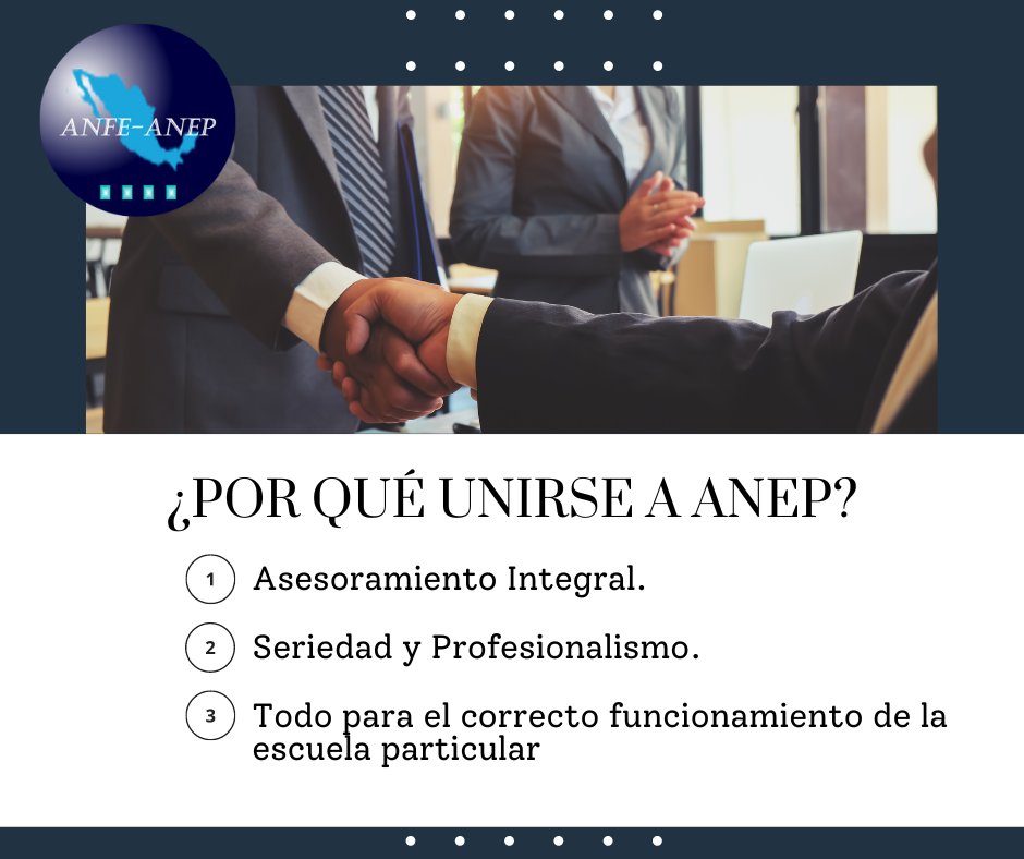 La ANEP quiere ser un socio estratégico para formar una comunidad unida que protejan los beneficios y derechos de la educación. Nos enfocamos en potenciar el crecimiento y valor de su escuela.