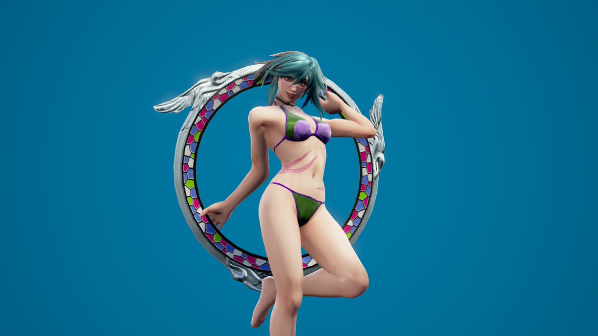 RingBladeBird's tweet image. //yes hello I'm still alive ig, pls enjoy Tira in a swimsuit