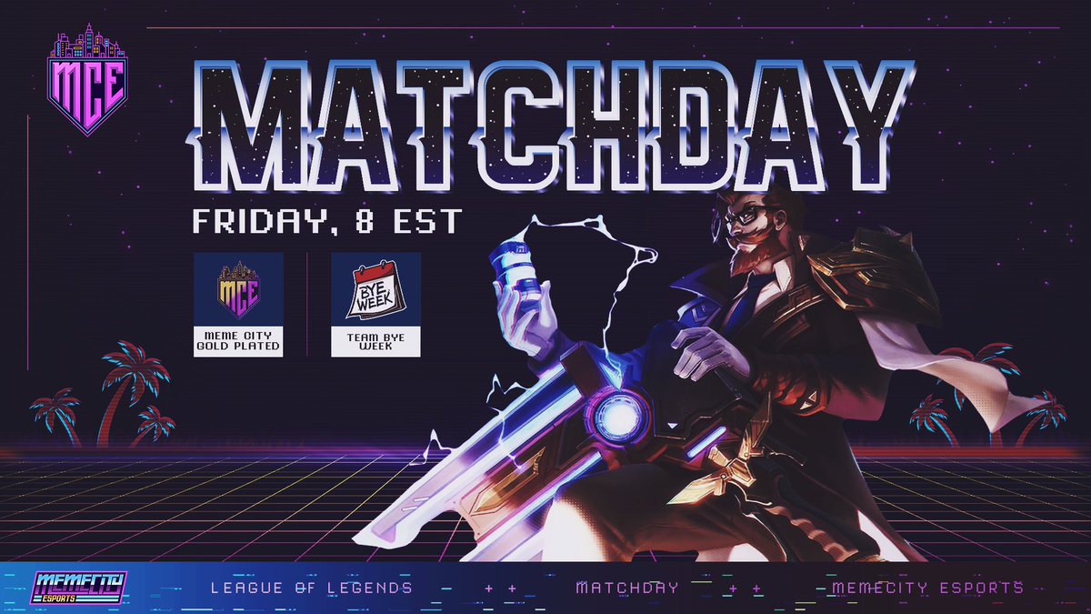 1st match of the AGL playoffs starts with Gold Plated taking on Team Bye Week!

Will they make the underdog run as a 6th seed team in their group?