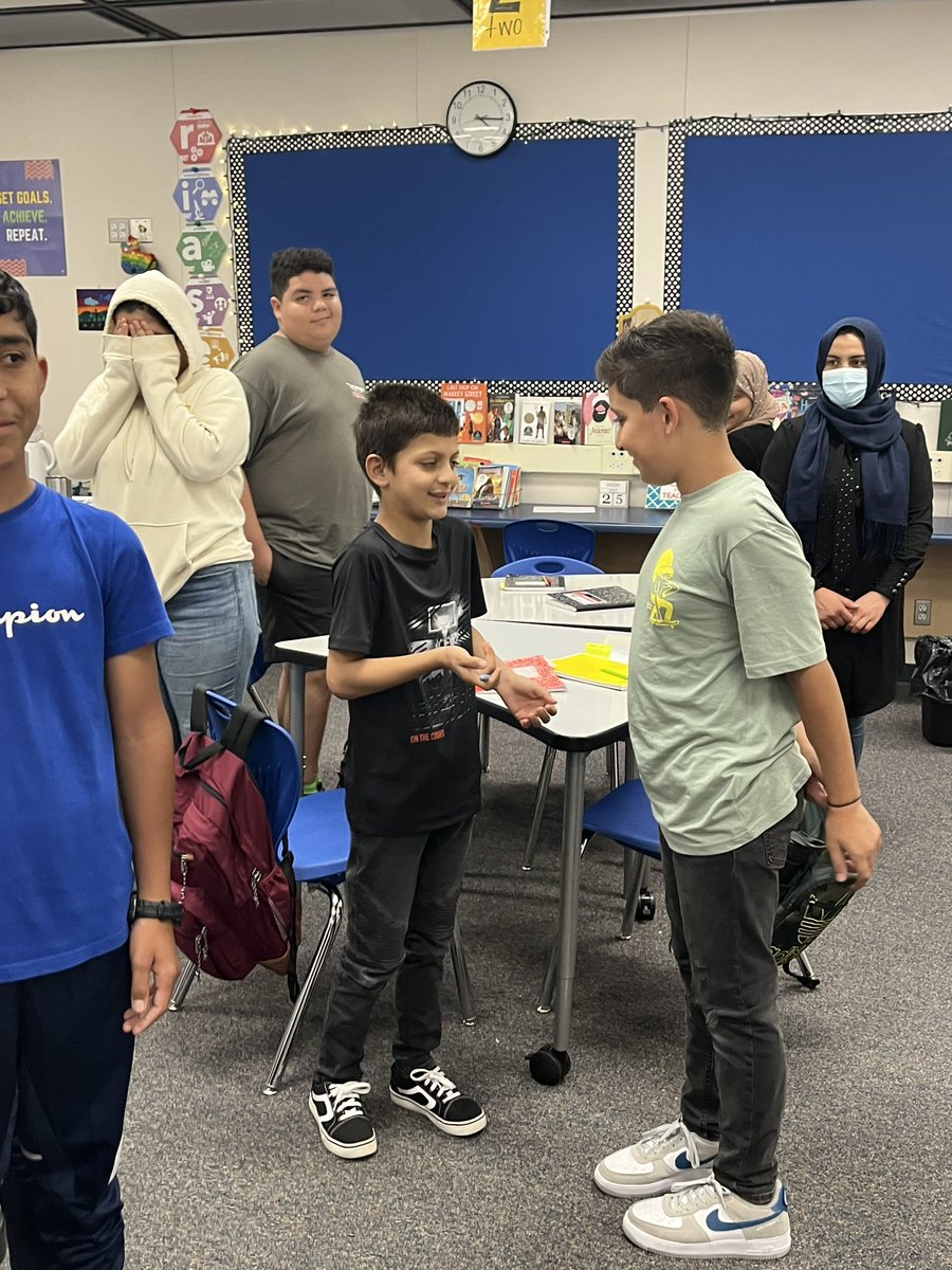 Our roadrunners in the newcomer class are better together🥳🤩#thrive <a href="/CajonValleyUSD/">CajonValleyUSD</a> <a href="/MontgomeryCVUSD/">Montgomery MS</a> <a href="/BessmaGarmo/">Bessma Garmo M.Ed.</a>