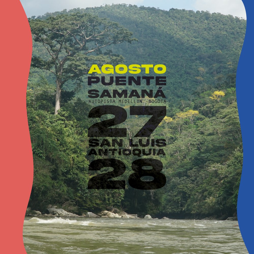 cartelurbano's tweet photo. #AgendaCartel l Si usted es un ambientalista innato y quiere celebrar la conservación del río Samaná, el cual es uno de los ríos más limpios, cristalinos y libres de contaminación en toda Colombia, no se puede perder #SamanaFest 🙌 https://t.co/5VNp5M9tax