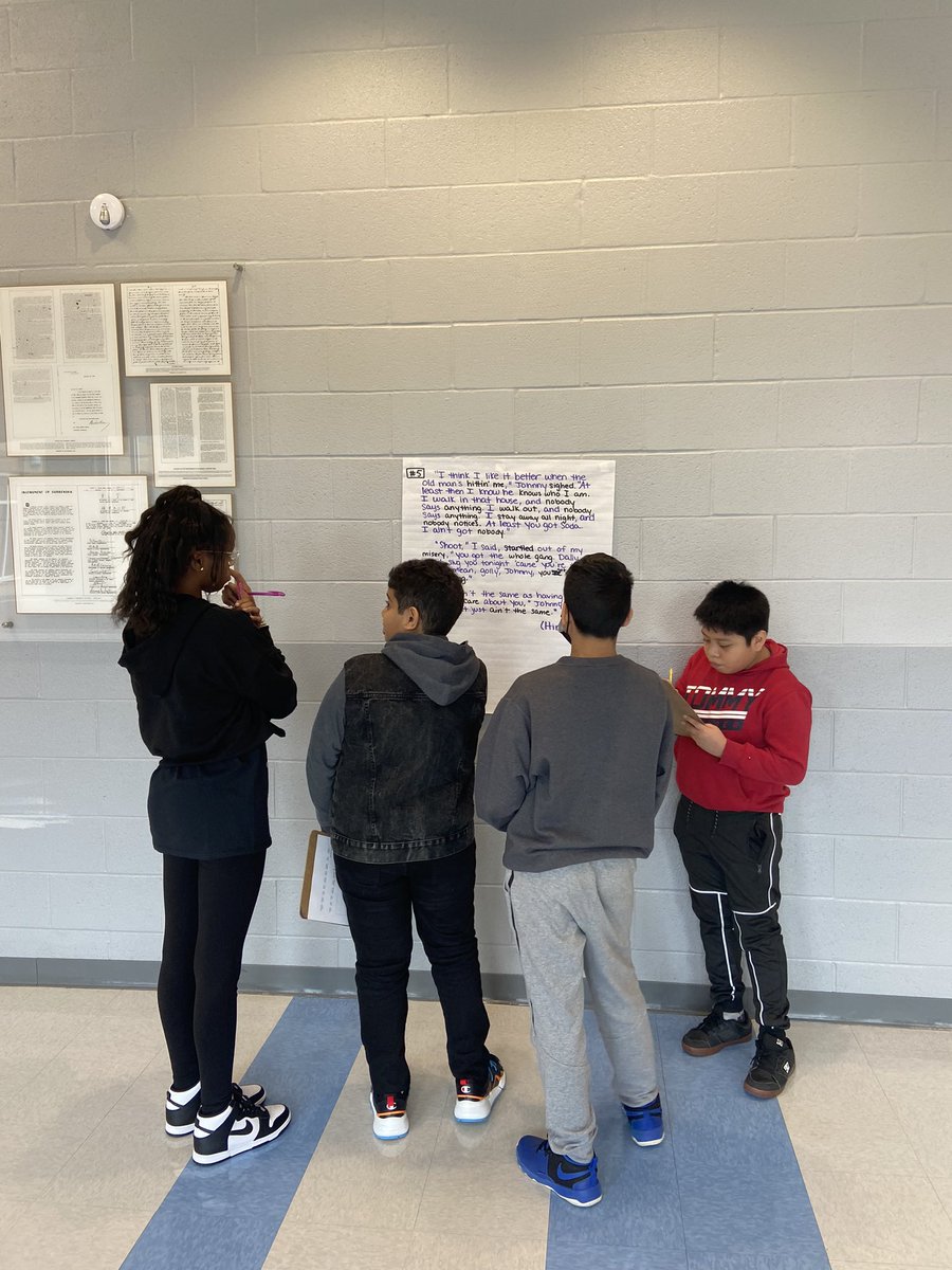 Who says finding mood and tone has to be boring?! A moody gallery walk solves that!