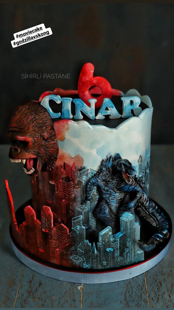 CakesDecor's tweet photo. Godzilla vs. Kong Cake by Sihirli Pastane
https://t.co/TVerUSg4vt
#godzillacake #godzillavs.kongcake https://t.co/Hmp6ThvQrC
