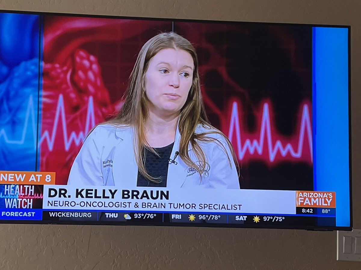 graymattersorg's tweet photo. Shout out to Dr Braun She was on Good morning Arizona discussing some of the latest treatment for #GBM #braintumors today is 4 years since AZ #SenatorJohnMcain died #gmfbrainbuddies #johnmcain #restinpeace https://t.co/cqGQb96EbK