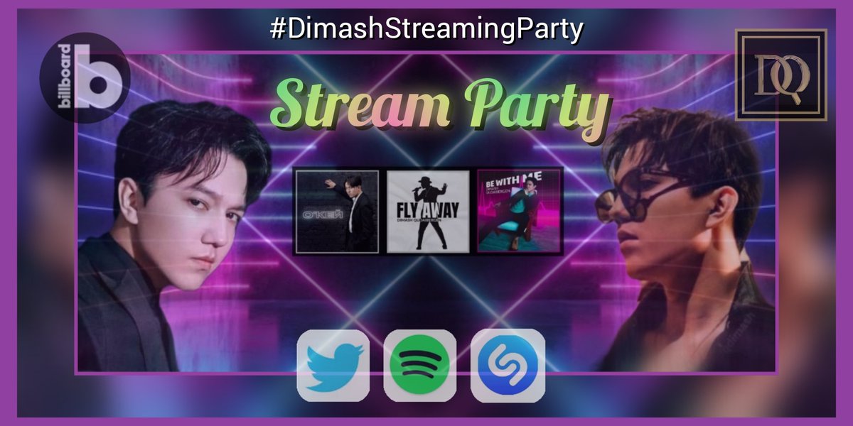 PDear152's tweet photo. 🚨DIMASH STREAM PARTY🚨

Join me for the @dimash_official
Weekly Stream Party SATURDAY @ 7am EDT (GMT-4hrs) on Spotify &amp; Twitter 😎

#Dimash_Okay 
#DimashStreamingParty 

Playlist ⬇️ 
https://t.co/NqWJgegH3G https://t.co/rRq5mNLSx8