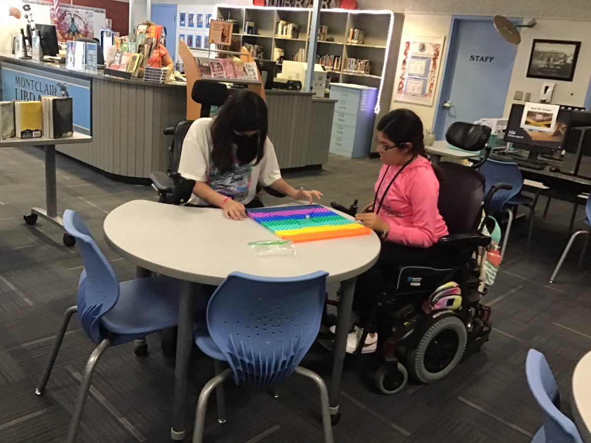 Montclair High School Library tweet media