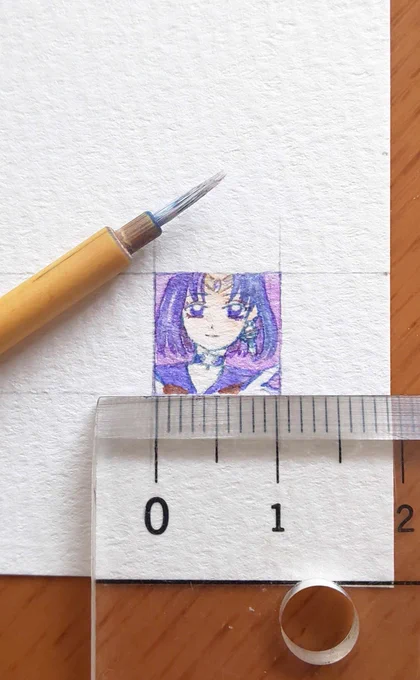 #自分の好きなキャラ一人の画像を四枚貼る  あんまり描けてない… 