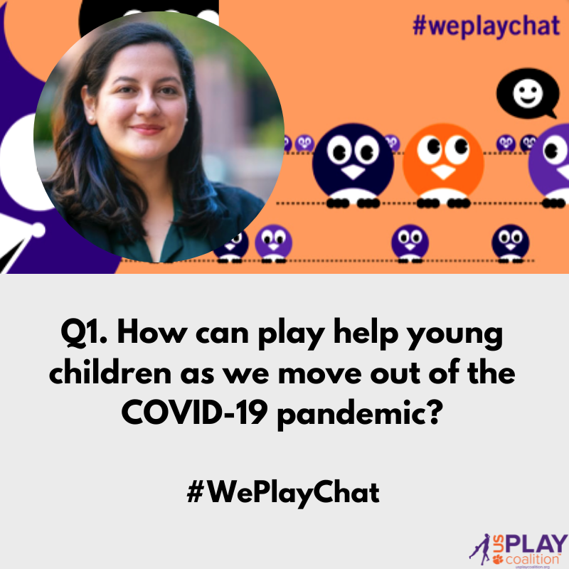 USPlayCoalition's tweet photo. Our 1st Q of the night is live! What do we think? ๐ญ
#WePlayChat #WePlay #TooSmallToFail https://t.co/3iJ5Ps14Se