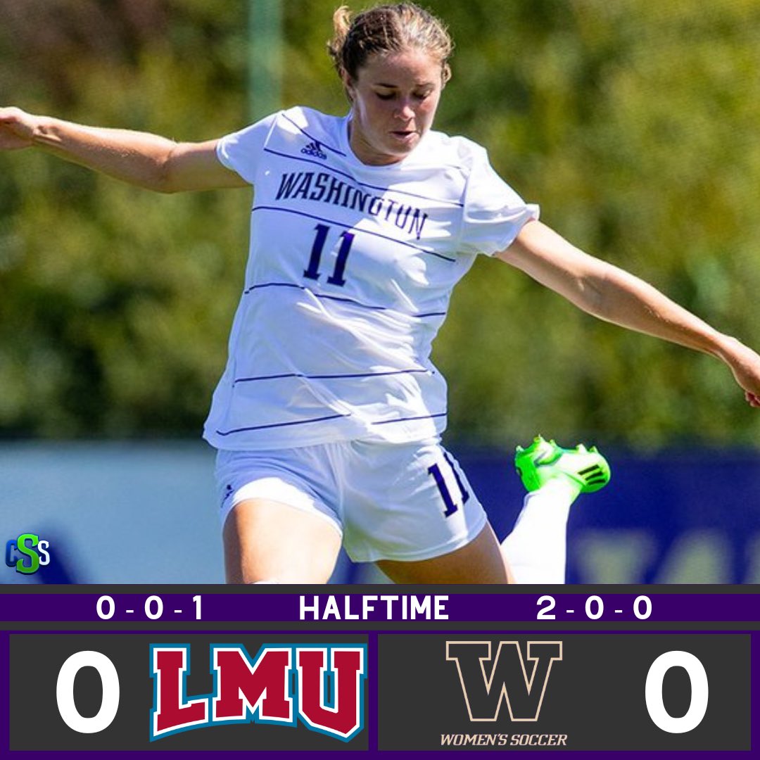 CirclingSports's tweet photo. Halftime: @UW_WSoccer is tied at the half. UW with 3 shots on target, none for @lmulionsWSOC
#GoHuskies #WOOF #PurpleReign #NCAASoccer #JoinThePride #LMUWsoc #LoyolaMarymountUniversity #HuskySoccer #UWWSoccer https://t.co/fowHcwcEZH