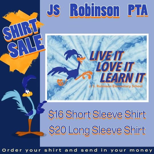 Spirit shirts are on sale now!