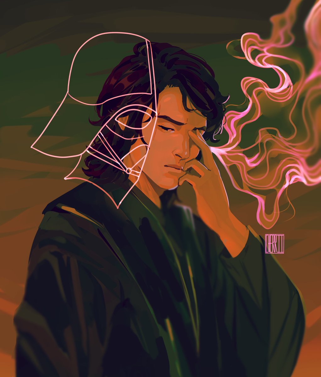 「smoke & fire  #StarWars #AnakinSkywalker」|Ella 👁️✨→ swclのイラスト