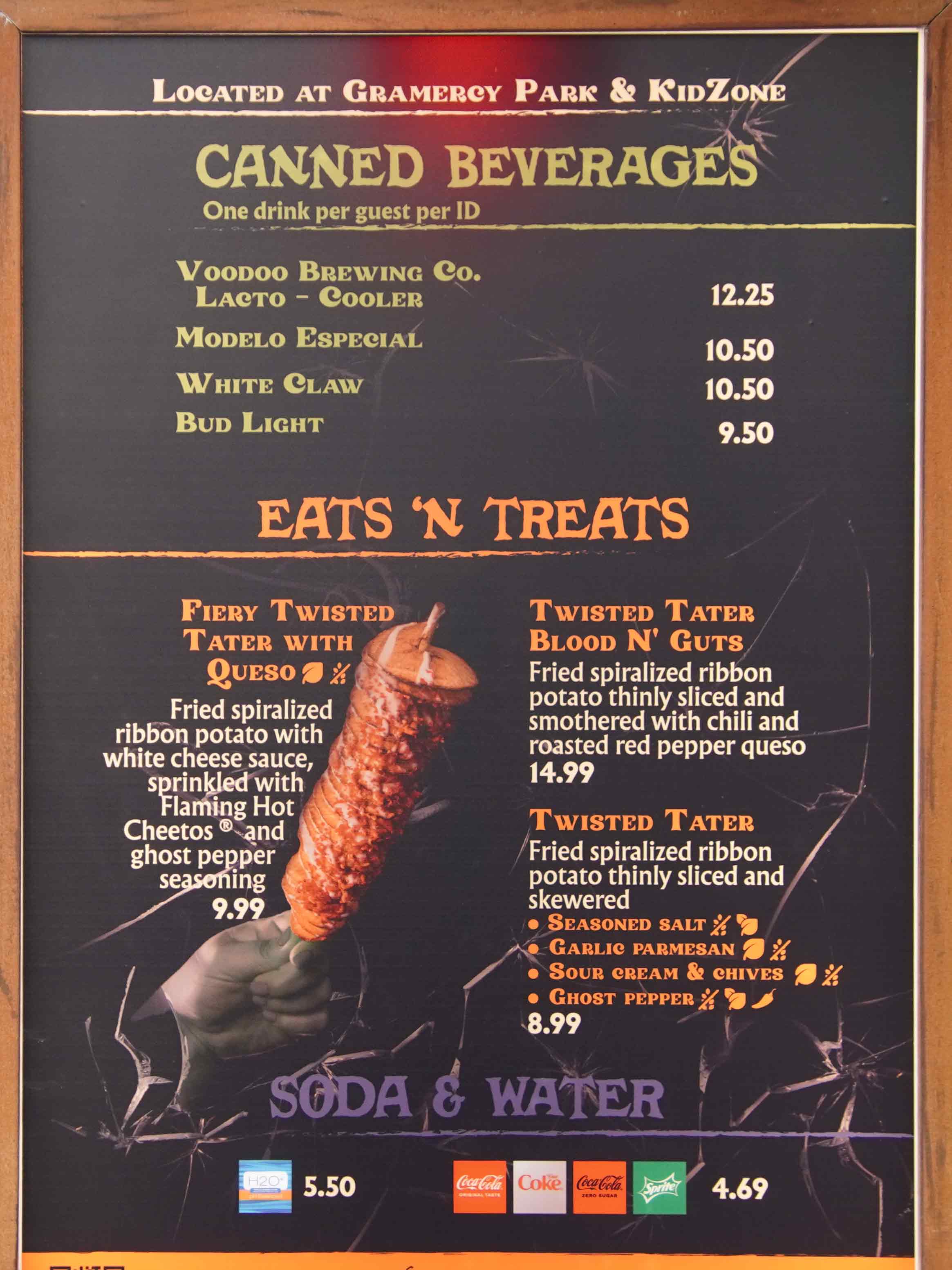bioreconstruct on Twitter "An interesting aspect of the HHN menu