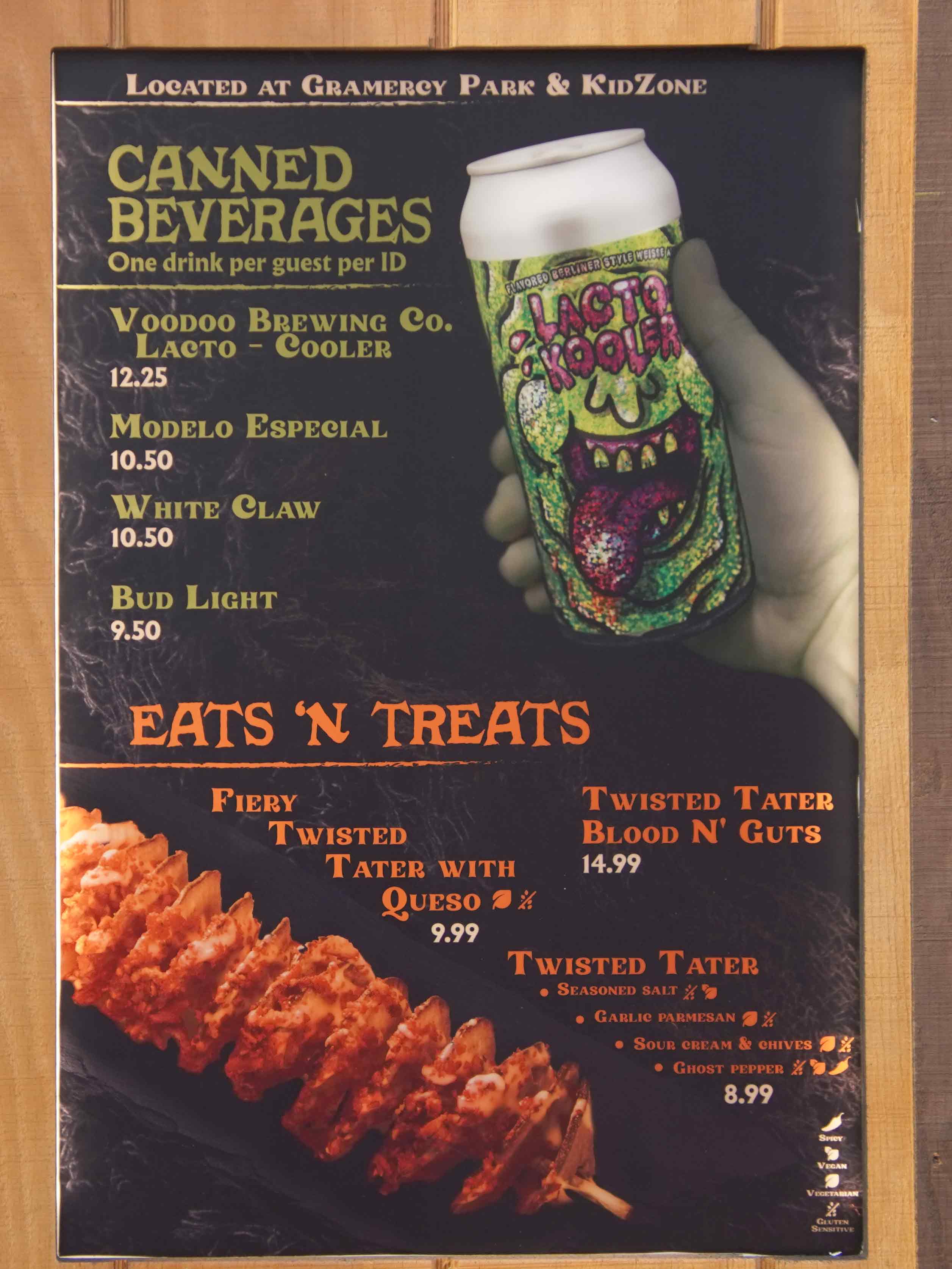 bioreconstruct on Twitter "An interesting aspect of the HHN menu