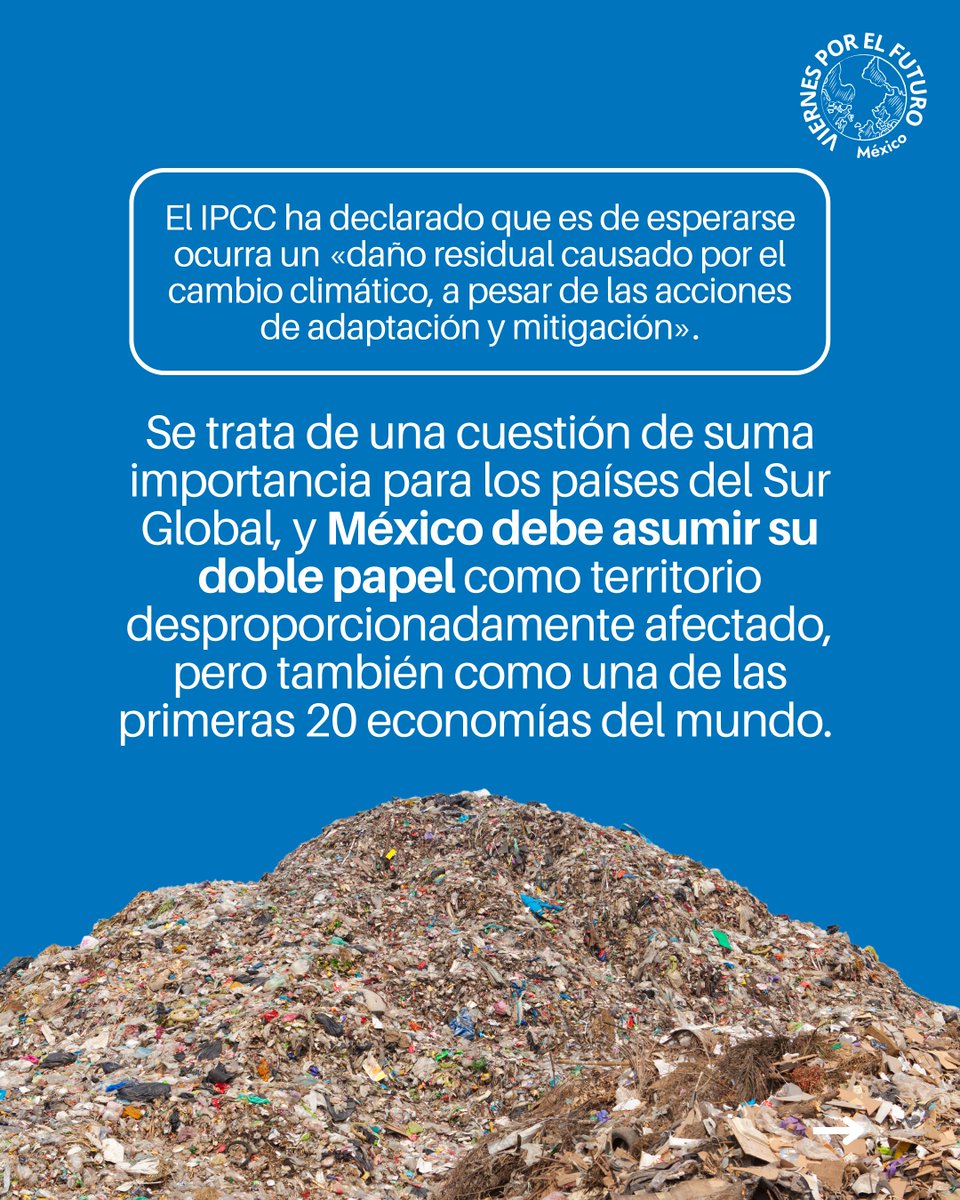 fffmex's tweet photo. Se trata de una cuestión de suma importancia para los países del Sur Global, y México debe asumir su doble papel como territorio desproporcionadamente afectado, pero también como una de las primeras 20 economías del mundo. https://t.co/ZI1doRorq1
