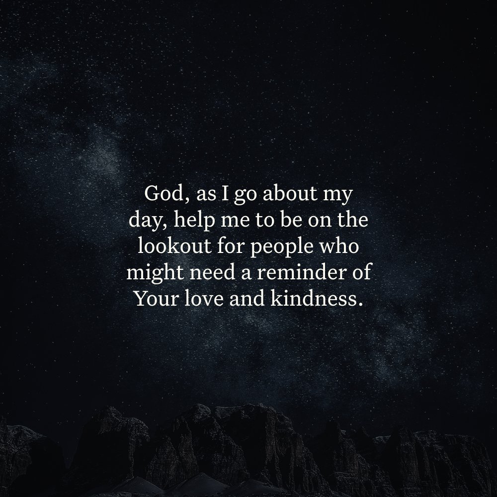 YouVersion's tweet photo. A Prayer to Replace Worry with Kindness https://t.co/kM5kC31ZK3