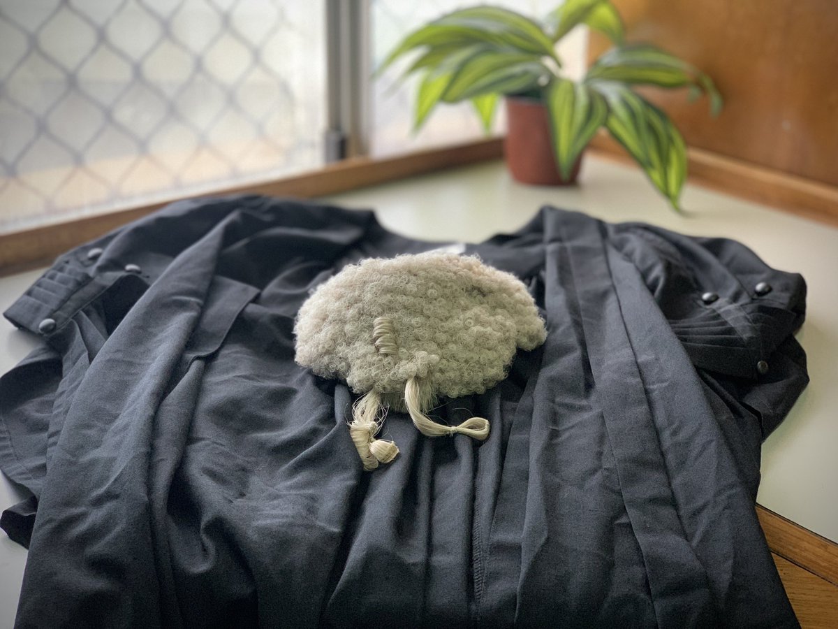 PSO_Solomons's tweet photo. Proper courtroom attire 👔indicates respect for the Courts and legal system. 

Yesterday, the #PSO received 12 gowns and 3 court wigs from our friends at @VictorianBar and @PLN_AU. 

These will be utilised by PSO lawyers in the provinces during Court circuits. 🙏🏽 https://t.co/YZWtUhv3oe