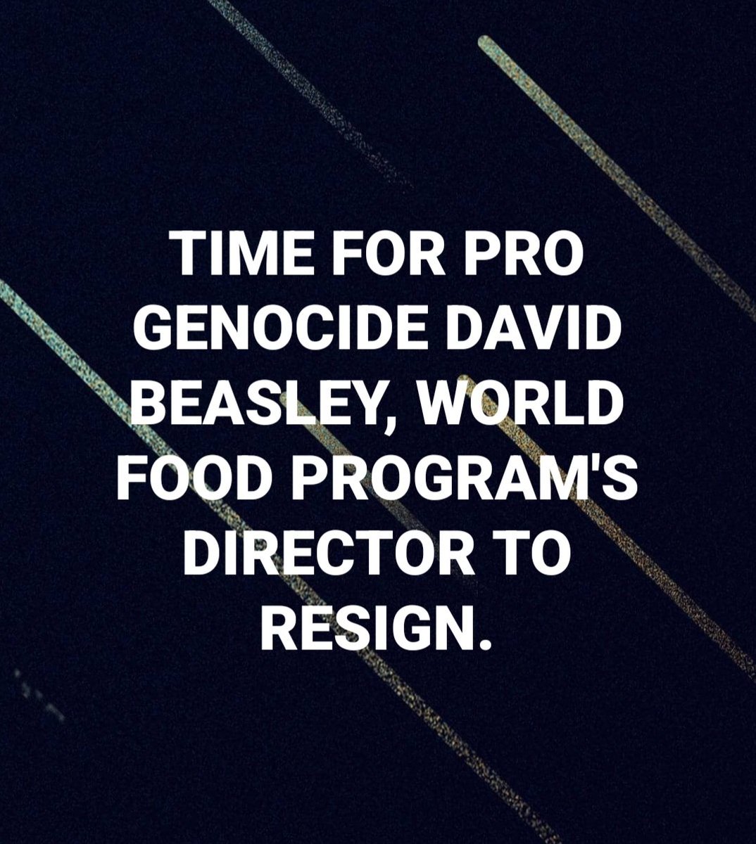LemlemTigest's tweet image. #Time for #progenocide #David #Beasley, #WorldFoodProgram's director to #resign.