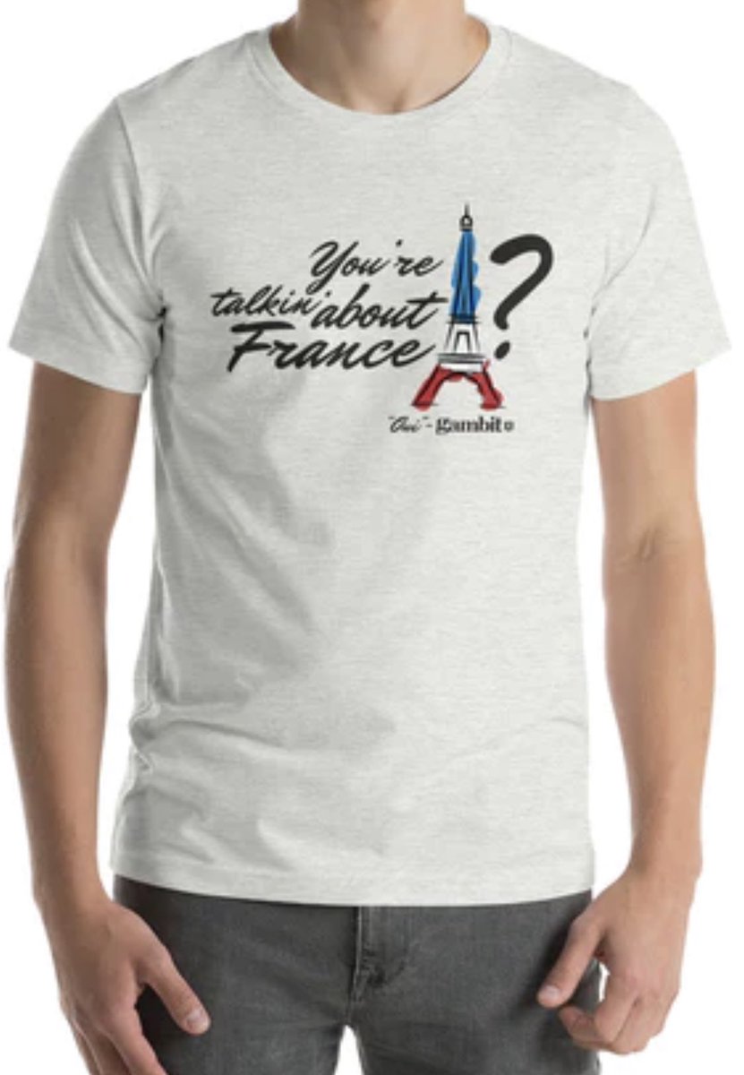 Hot off the <a href="/The_Gambit/">Gambit</a> tshirt presses and available for a limited time only, “You’re talkin’ about France?” commemorative shirts! Celebrate New Orleans’ decades old culture connections to one of the worlds wealthiest resort communities, Antibes, France!

store.nola.com/collections/ga…