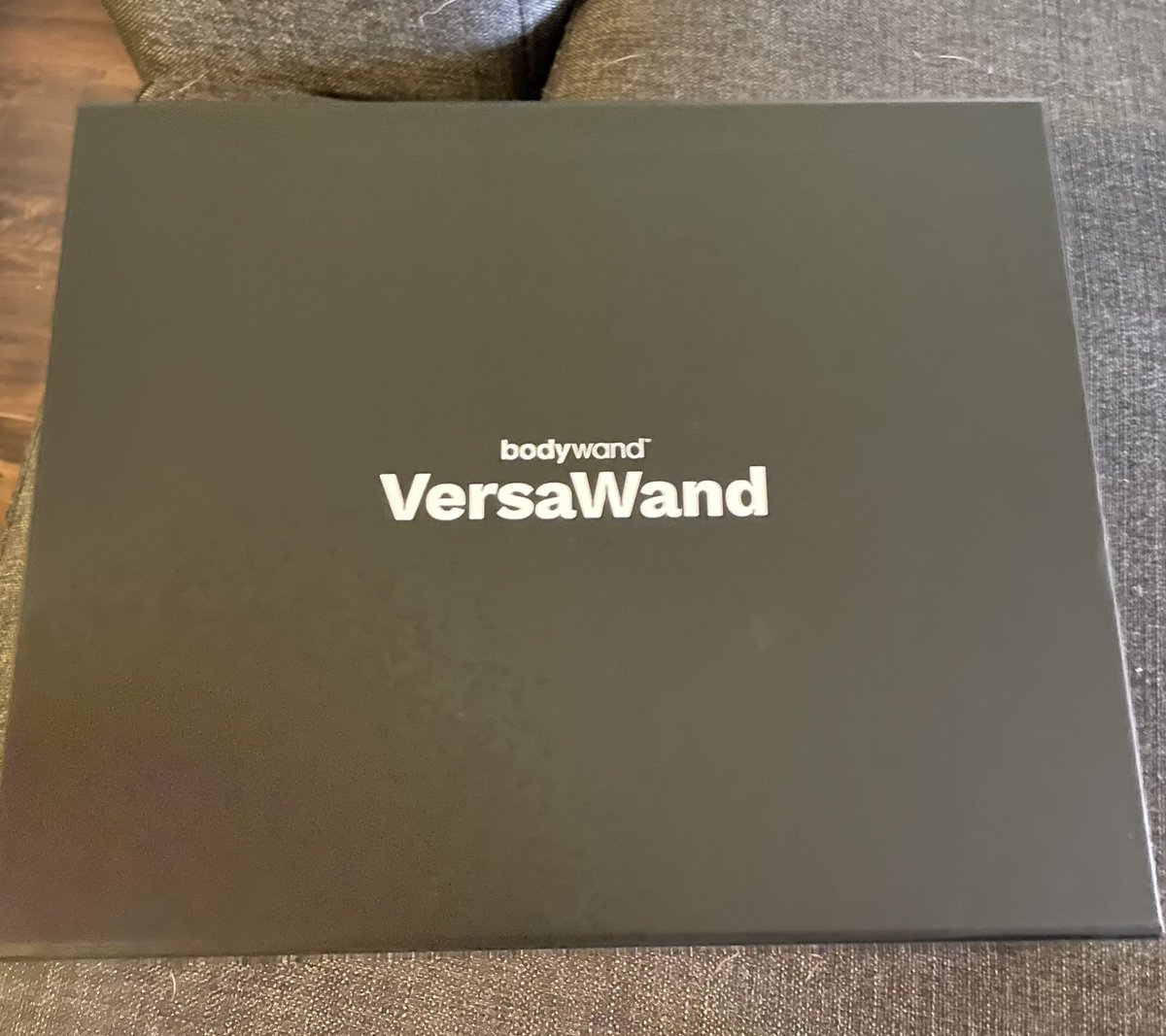 as_per_danielle's tweet photo. My back massager came and I was like “oh the box is so luxurious, matte with a magnet” and then I opened it and there’s a whole ass carrying case #fancylady @casualmomsense @randomusernames https://t.co/qyNpKRnhrT