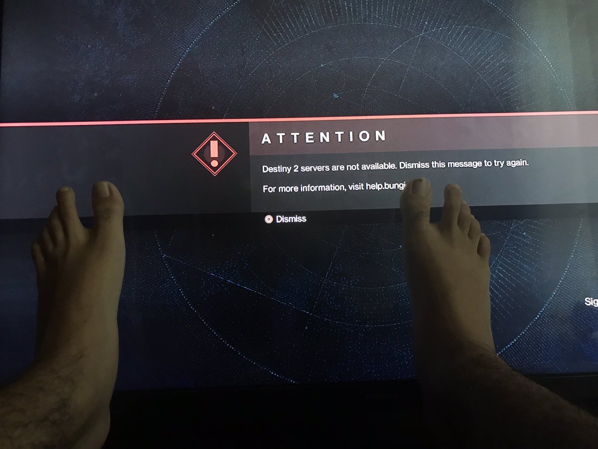 This is absolutely bullocks <a href="/DestinyTheGame/">Destiny 2</a>  get your servers up now!!!