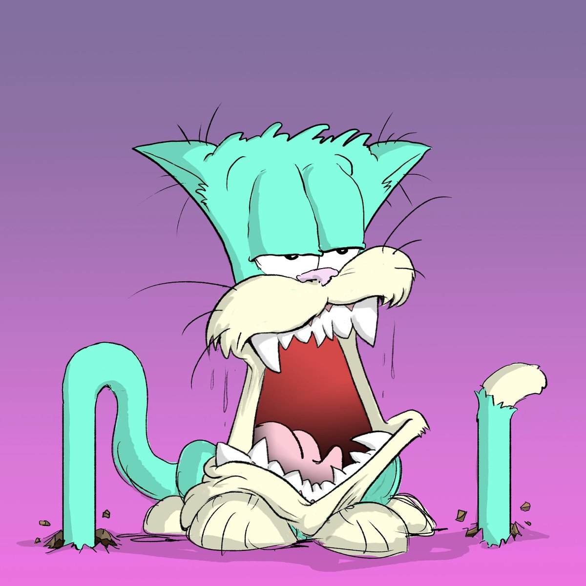 The wait is OVER for another <a href="/HiddenKittenCTY/">Hidden Kitten City - SOLD OUT</a> SNEAK PEEK! 🐈

These Kitties aren't your everyday house pets!
This isn't a 1/1, just <a href="/tubatron/">David Silverman 🇺🇦</a>'s wild traits! 🤪

Pet with caution ⚠️ 

Another 3 Meow-List Spots are up for grabs!
24 hours ⏰
Like
RT
Tag 3 friends