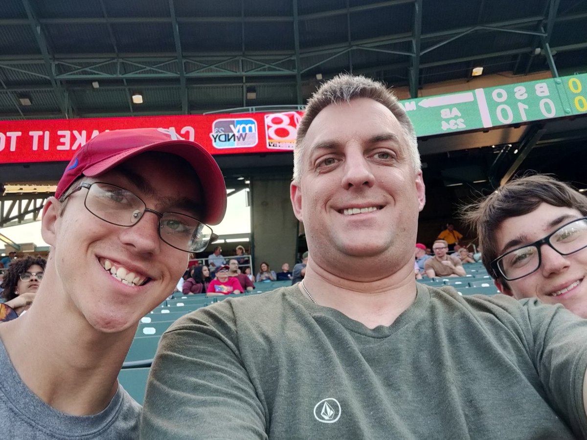 gregbrown221's tweet photo. #attheVIC first Indiana Indians game - from Philadelphia, PA https://t.co/efFl0JMCGW
