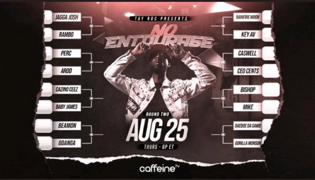 Dae_tonaBeach's tweet photo. Aint gotta brainstorm to beat a rainstorm.. GET A UMBRELLA 😈😂 #NOENTOURAGE2 #NES2 @TheOnlyTayRoc #CABINLIFE #CCMG SEE YALL ROUND 3 THURSDAY AT 6PM ON @caffeine 🫡😈⛺️⛺️⛺️ https://t.co/qXNzSvDSxd
