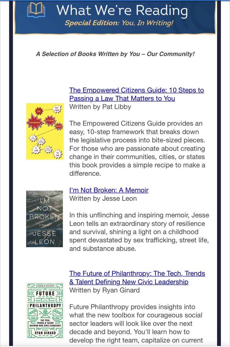 ryanginard's tweet photo. Thanks to @SDCatalyst for including @FuturePHL in your ‘What We’re Reading’ segment! Appreciate all you do! #philanthropy #nptech https://t.co/jtzZNxlJdY