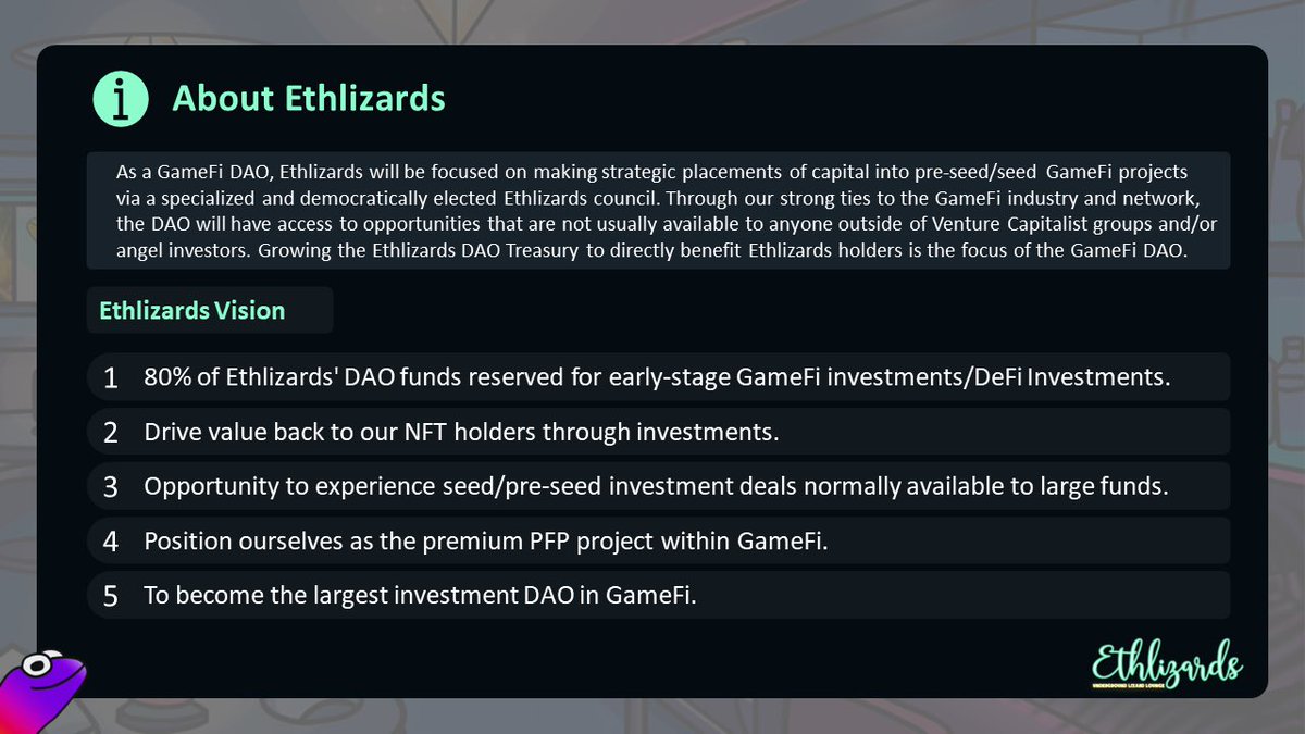 Ethlizards's tweet photo. What are ethlizards? We’re many things, but for the uninitiated these work in progress updates will illuminate. Special thanks to our community manager @Treaton_Lizard for providing such great visuals! https://t.co/FlB9sdPNbB