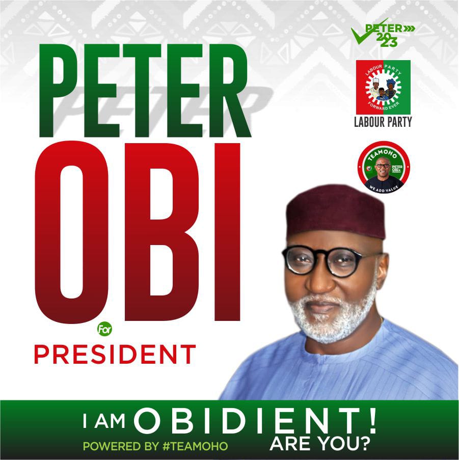 I am Obidient. Are You? If yes, RT or Like.