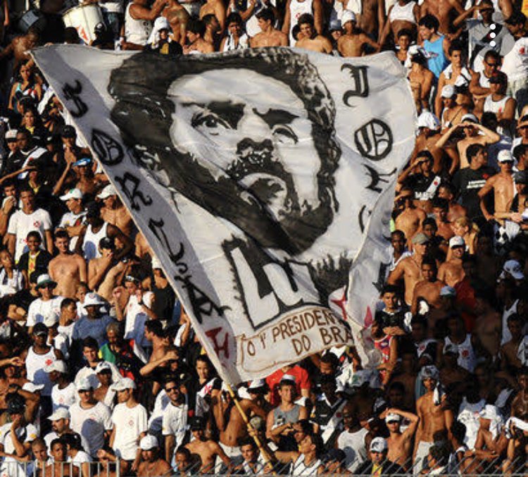 Waguinhopinto's tweet photo. “A torcida do Vasco é nós a do Flamengo é eles”.  Ah, presida… Coisa linda. 😂❤️💢 https://t.co/8vpQ8f4ptR