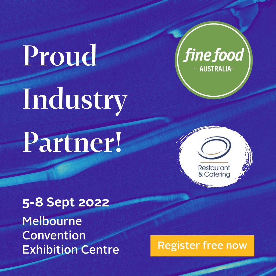 The Restaurant &amp; Catering Association are proud to once again be partnering with Fine Food Australia, running from 5 – 8 September in Melbourne. 

FREE online today: bit.ly/3Ai8VnM 

#FineFoodAustralia