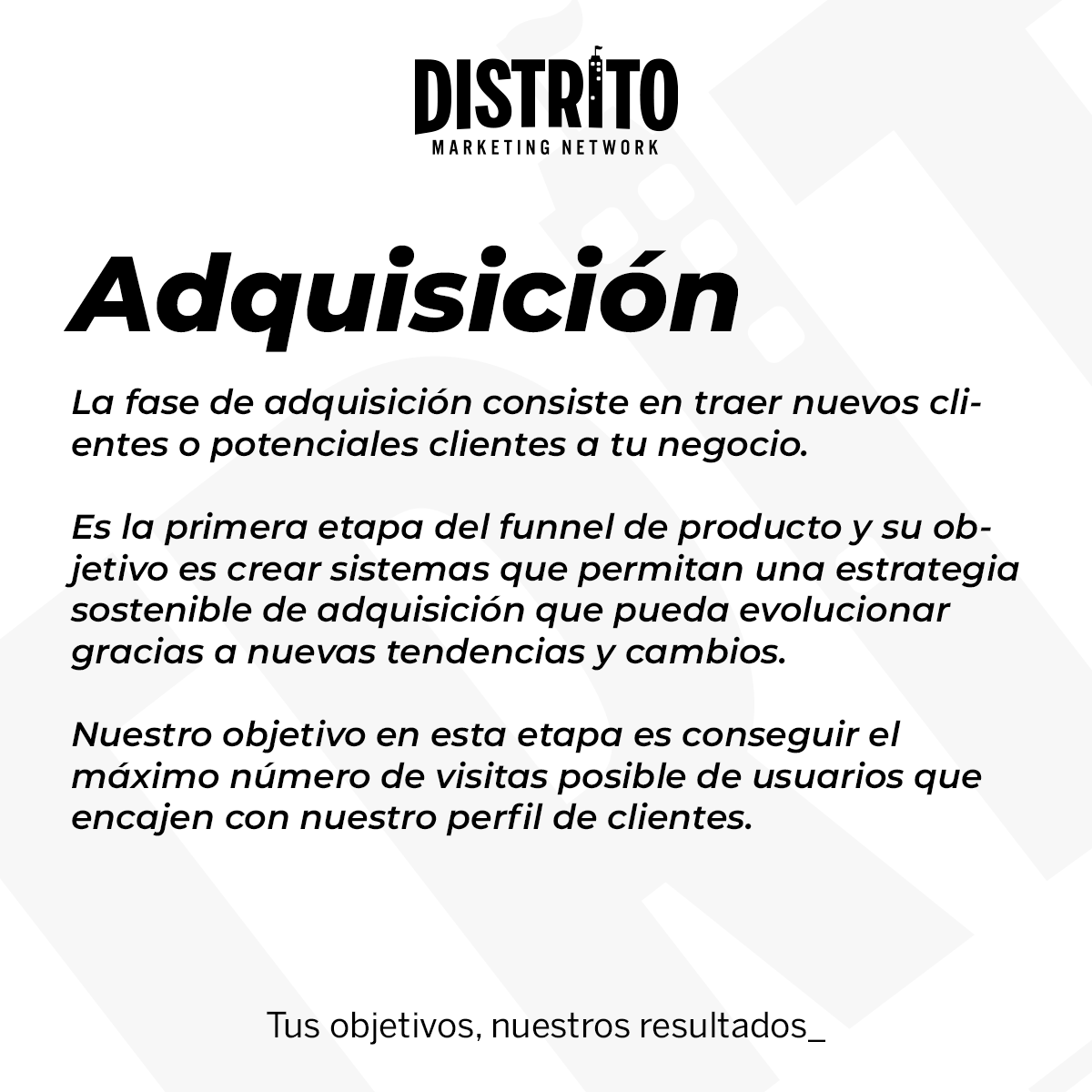 eldeladata1's tweet photo. ¿Qué es la fase de adquisición? ¿En qué consiste?
En esta etapa contabilizamos a todos los usuarios únicos que han tenido algún tipo de interacción con nuestro negocio, desde una visita a nuestra página web hasta registrarse en nuestro producto o servicio. https://t.co/RalI1C0zYJ