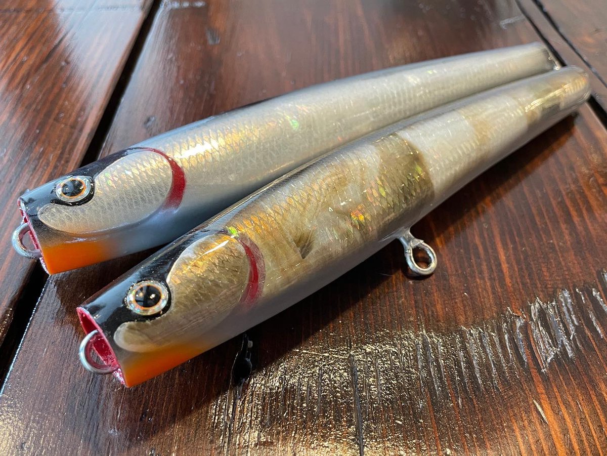 hage_fishing's tweet photo. Kikuchi.M craft
Bubble Swimmer (バブルスイマー) 180
シェルバージョン
白蝶貝 / 黒蝶貝
オンラインショップからも ご購入いただけます
https://t.co/nw78KBTXLb
#hage #fishing #fishingtackle #tokyo
#bubbleswimmer #バブルスイマー https://t.co/HEAxXzFM6n