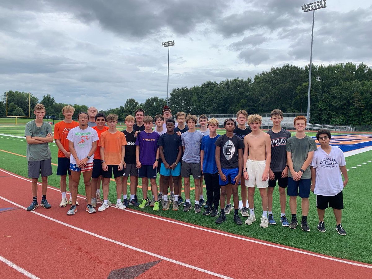 MCJagsTrack's tweet photo. These Jags are ready to show Mississippi what they’re made of at our season opener tomorrow! Hard work and early mornings all summer and we’re ready to run! #jagfast https://t.co/ONRBsigXbl