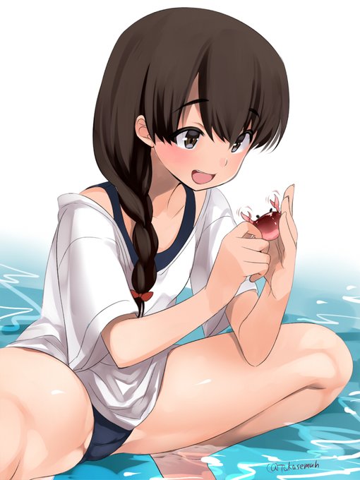 田舎に帰ってきた幼なじみの浦波ねーちゃん
#艦これ版深夜の真剣お絵描き60分一本勝負
#艦これ版真剣お絵描き60分一本勝負_20220825 

ねーちゃん…気が緩んでない?(ドキドキ) 