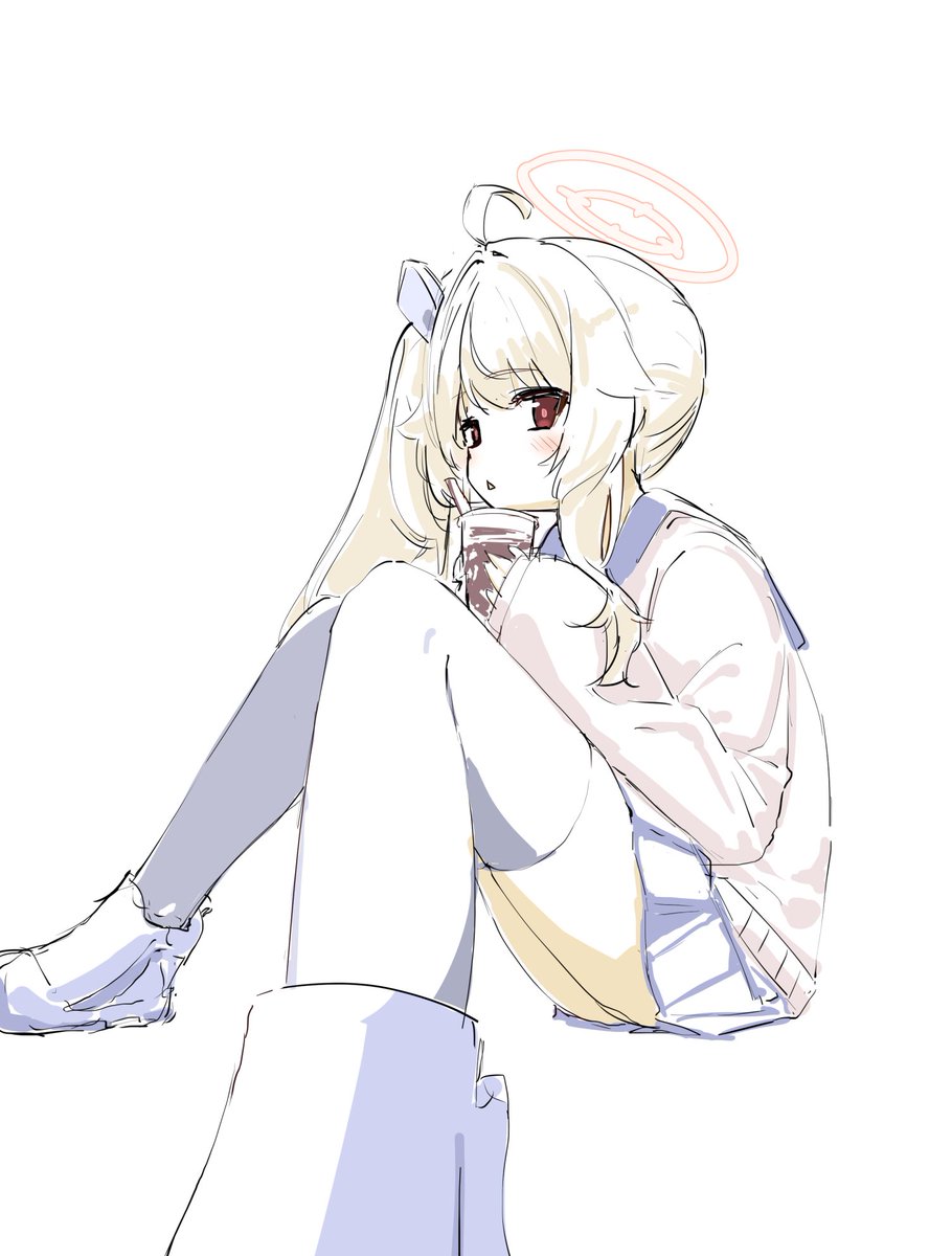 ブルアカ「ナツ #ブルアカ #柚鳥ナツ 」|もも・ぽ・わ～むのイラスト