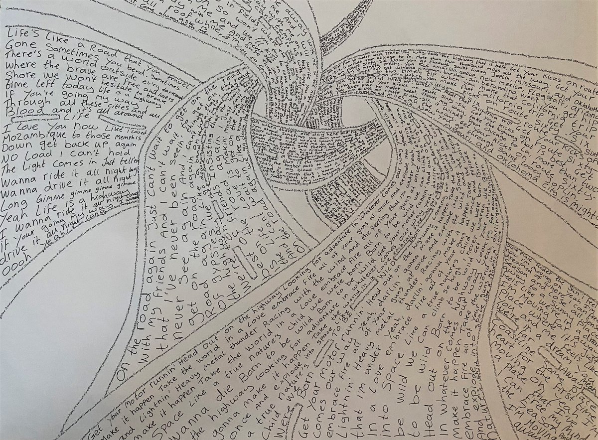 I am a word #artist, I create images out of words, I use #quotes, song, poems &amp; words to create my work.

I work with the words &amp; the words work with me.

#wordartist #painter #art #ArtsOfVibrancy #ArtistOnTwitter #Artists #ArtistOfTheSummer #dreamsmpfanart #photos #DigitalArtist