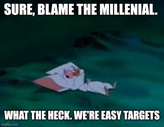 MrsHuxley87's tweet photo. #Millennials #stopblamingus #leaveusalone https://t.co/QQNQL7yUdw